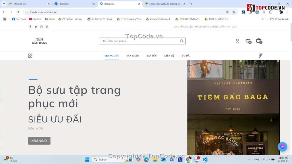 Code web,Đồ án,web,website,thương mại,tốt nghiệp